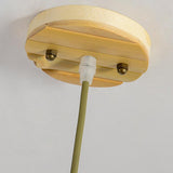 Burlywood Bamboo Pendant Light Decorative Hanging Ceiling Lamp for Modern Kitchen Island and Dining Table
