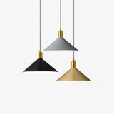 Cairns Hat Shaped Pendant Lamp Vintage Minimalist Metal Ceiling Hanging Light Fixture