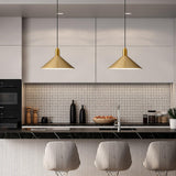 Cairns Hat Shaped Pendant Lamp Vintage Minimalist Metal Ceiling Hanging Light Fixture