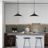 Cairns Hat Shaped Pendant Lamp Vintage Minimalist Metal Ceiling Hanging Light Fixture