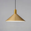 Cairns Hat Shaped Pendant Lamp Vintage Minimalist Metal Ceiling Hanging Light Fixture