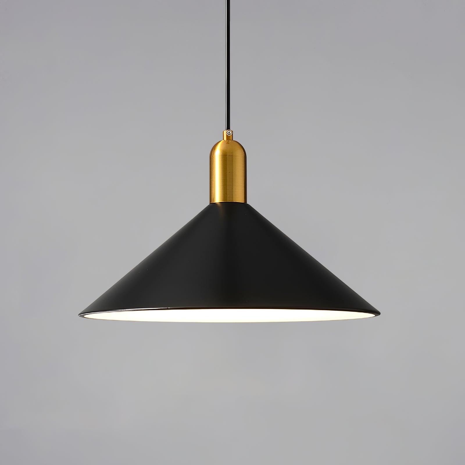 Cairns Hat Shaped Pendant Lamp Vintage Minimalist Metal Ceiling Hanging Light Fixture