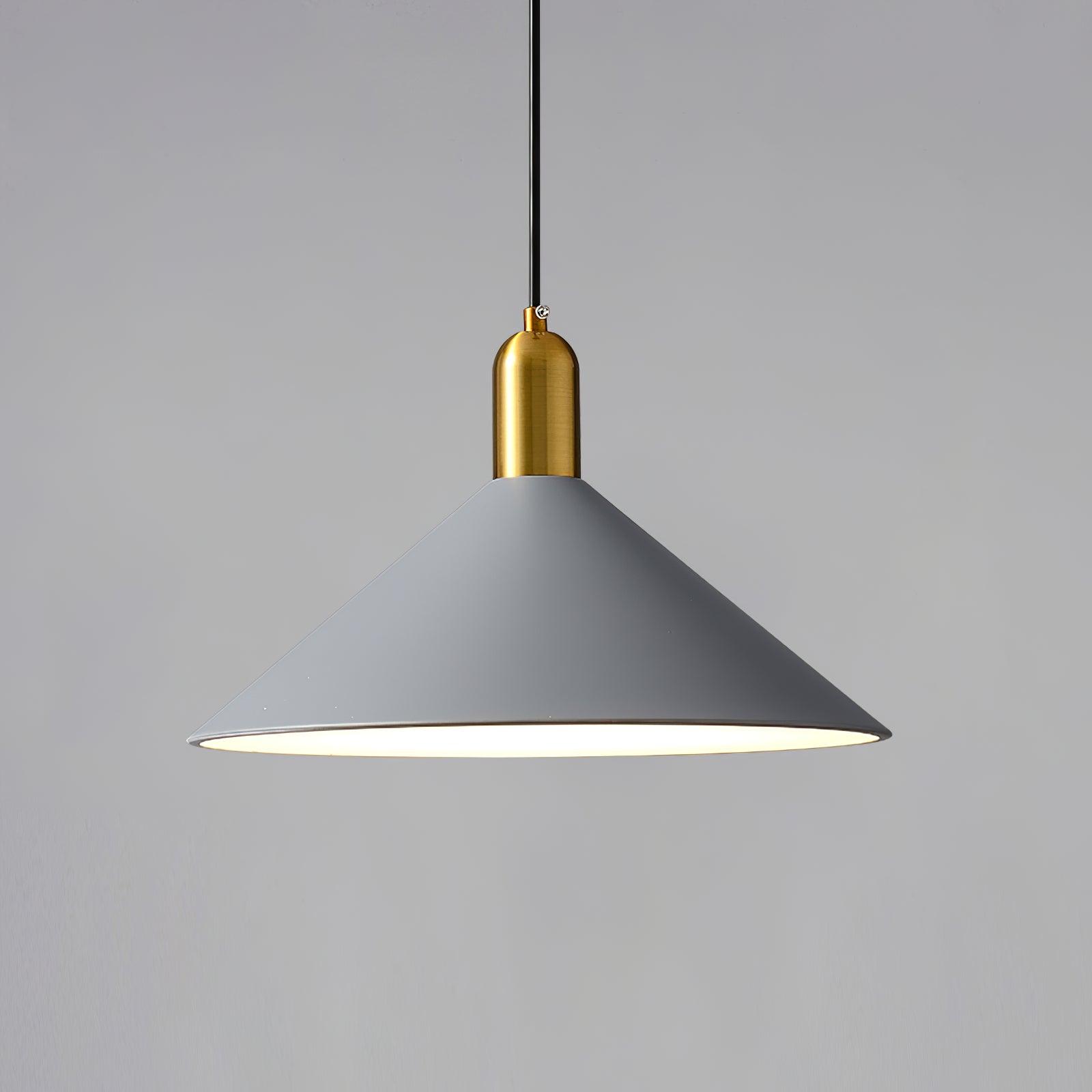 Cairns Hat Shaped Pendant Lamp Vintage Minimalist Metal Ceiling Hanging Light Fixture