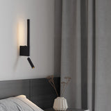 Canut Modern LED Wall Sconce with Adjustable Reading Arm and Indirect Ambient Light