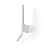 Canut Modern LED Wall Sconce with Adjustable Reading Arm and Indirect Ambient Light