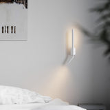 Canut Modern LED Wall Sconce with Adjustable Reading Arm and Indirect Ambient Light