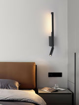 Canut Modern LED Wall Sconce with Adjustable Reading Arm and Indirect Ambient Light