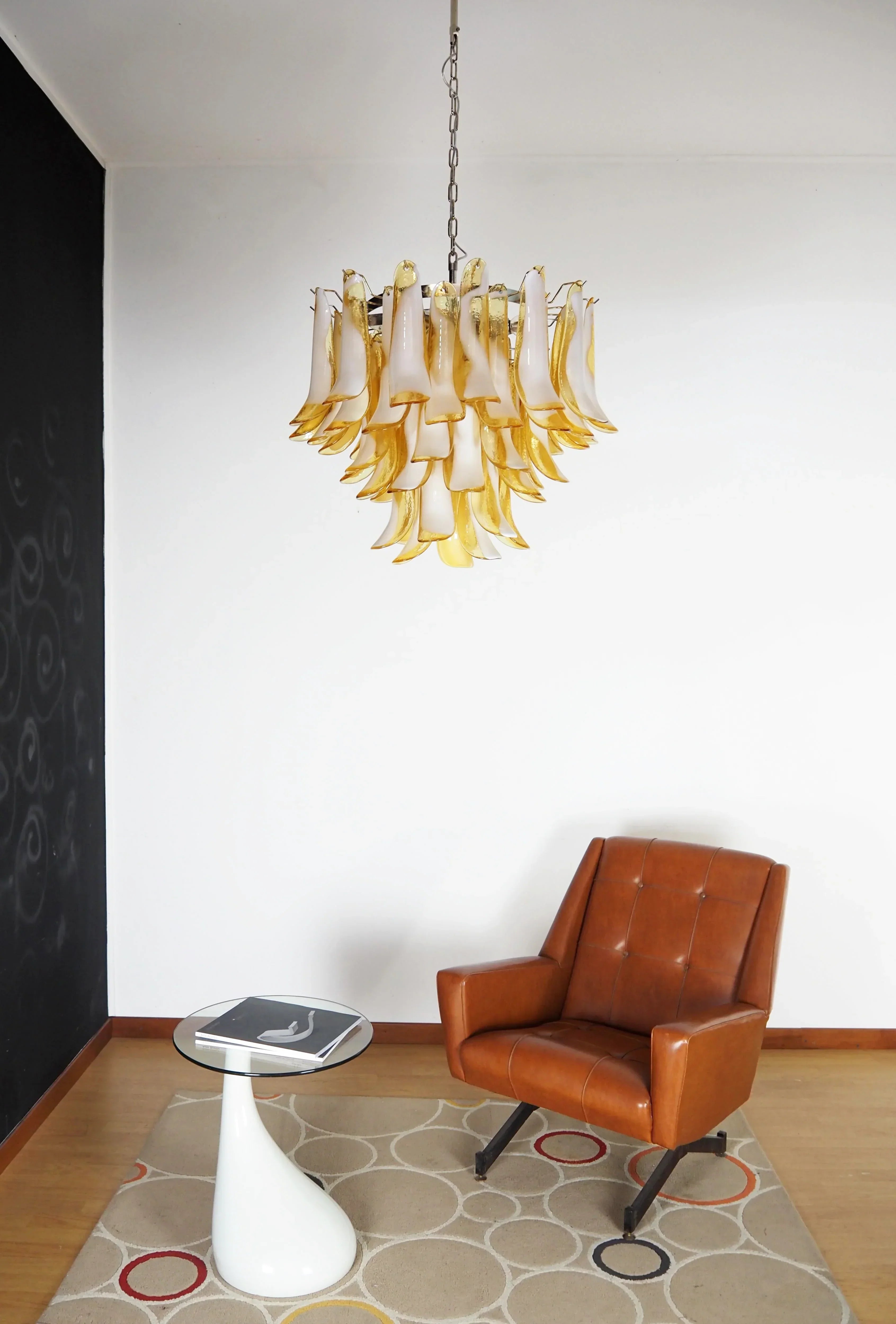 caramel-murano-glass-petal-chandelier-vintage-art-deco-pendant-light-for-living-room