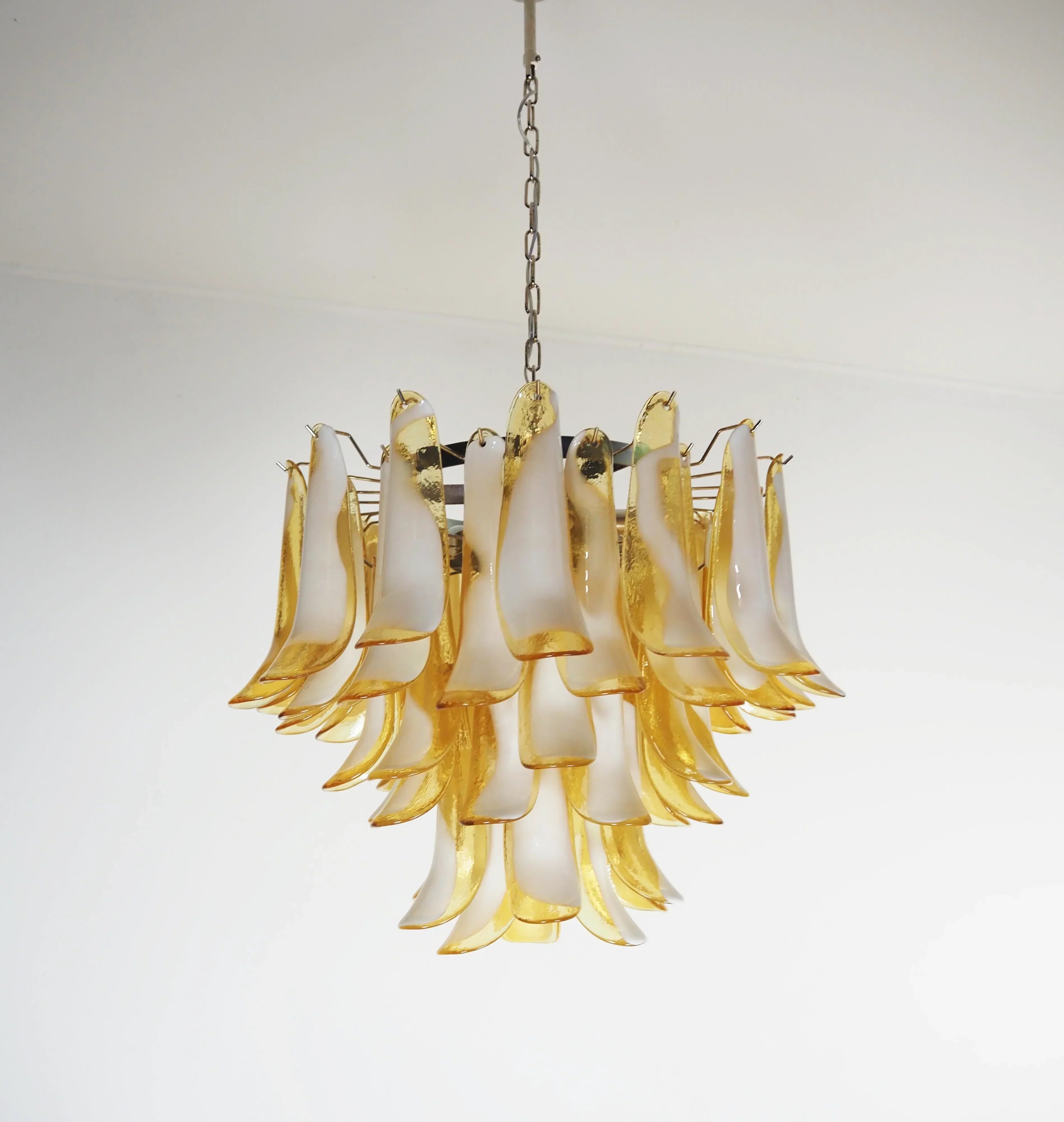 caramel-murano-glass-petal-chandelier-vintage-art-deco-pendant-light-for-living-room