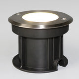 Chrome Stainless Steel Waterproof LED Recessed Step Lights for Outdoor Garden Deck and Poolside Path