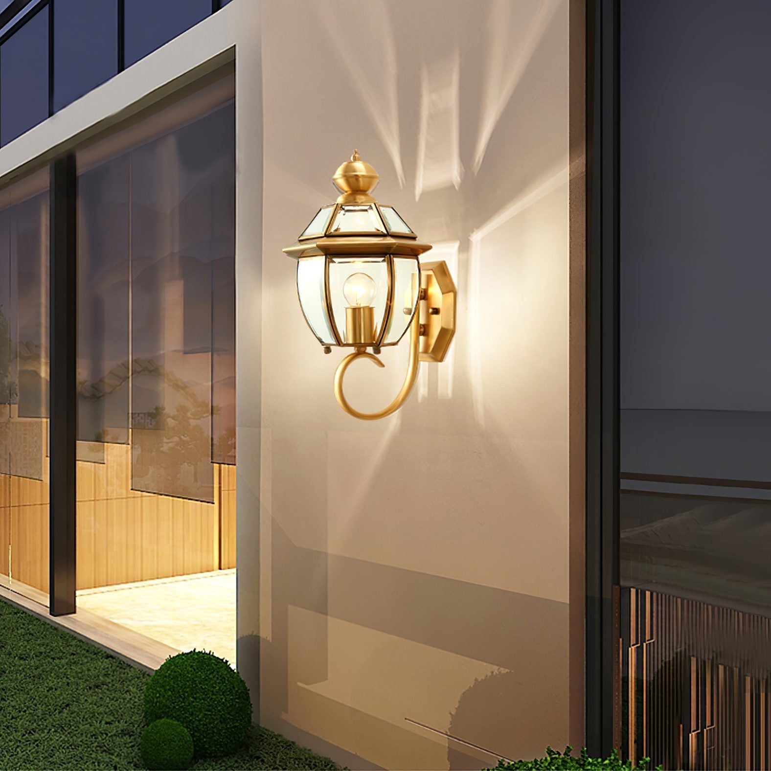 classic-european-brass-outdoor-lantern-wall-sconce-with-clear-glass-for-garden-and-patio