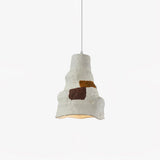 Clovo Postmodern Resin Pendant Light Grey White Decorative Hanging Lamp for Kitchen and Dining Room