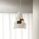 Clovo Postmodern Resin Pendant Light Grey White Decorative Hanging Lamp for Kitchen and Dining Room