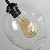 Colorful Glass Globe Sputnik Chandelier Modern Industrial Pendant Lighting for Dining Room and Bedroom