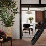 Concert Multi Shade Tiered Pendant Lamp Modern Matte Metal Hanging Ceiling Light for Living Room
