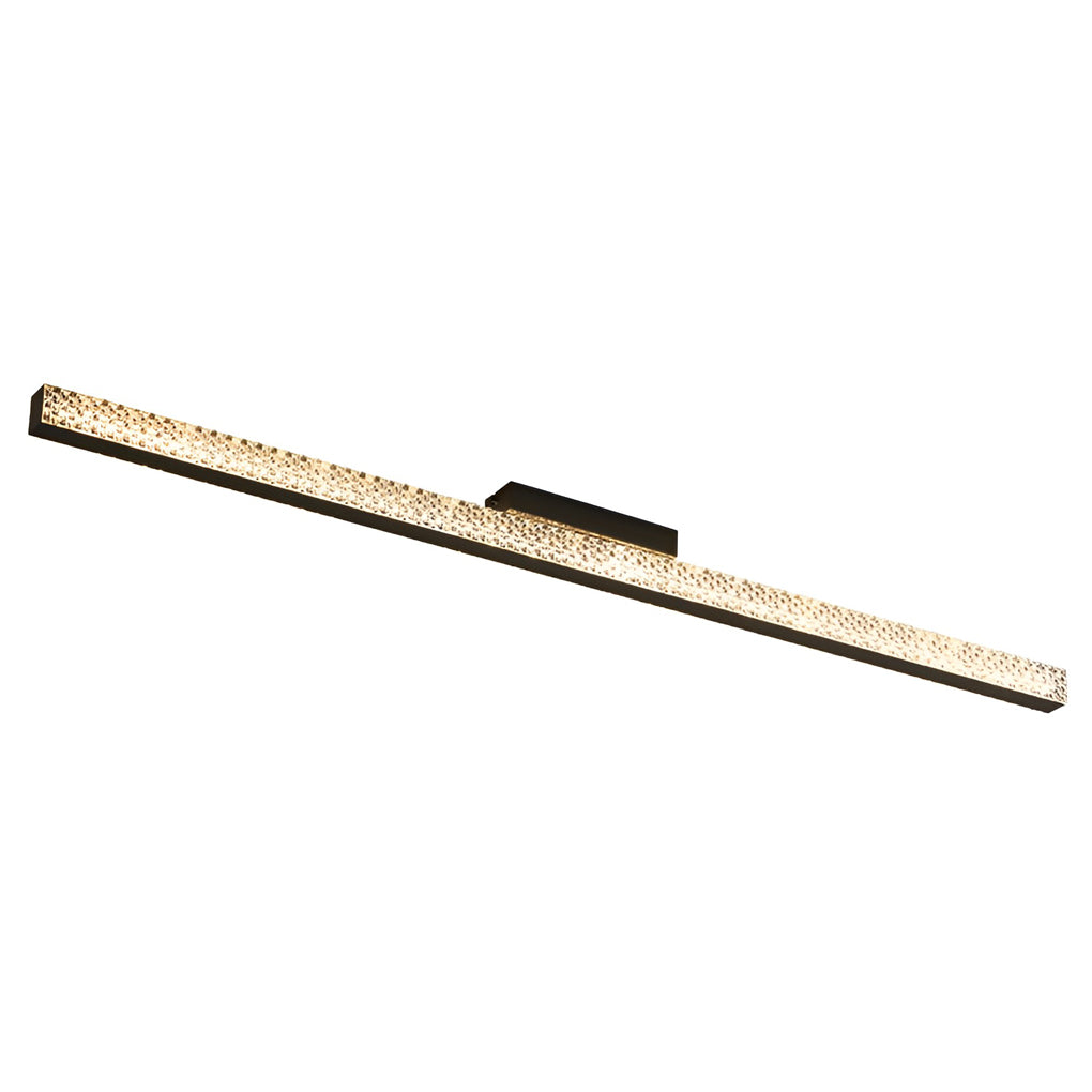 Contemporary 41 Inch Long Linear Acrylic Sword LED Wall Lamp for Modern Interiors