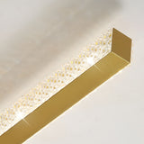Contemporary 41 Inch Long Linear Acrylic Sword LED Wall Lamp for Modern Interiors