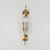 Contemporary Chiswick Glass Wall Sconce Sphere and Capsule Indoor Lighting Fixture