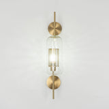 Contemporary Chiswick Glass Wall Sconce Sphere and Capsule Indoor Lighting Fixture