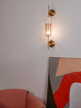 Contemporary Chiswick Glass Wall Sconce Sphere and Capsule Indoor Lighting Fixture