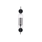 Contemporary Chiswick Glass Wall Sconce Sphere and Capsule Indoor Lighting Fixture