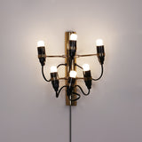 Contemporary Fruit Wall Mounted Plug In Light with Steel Base and Multiple Bulbs