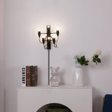 Contemporary Fruit Wall Mounted Plug In Light with Steel Base and Multiple Bulbs