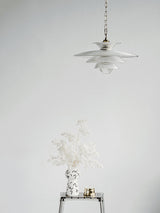 Contemporary Gold Metal Grid Glass Pendant Light for Modern Interiors
