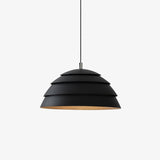 Contemporary Industrial White Metal Pendant Light with Adjustable Hanging Cable for Indoor Use