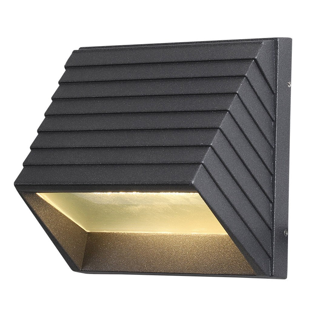 Contemporary IP54 Waterproof LED Outdoor Wall Sconce Aluminum Light for Garden Patio and Villa