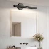 Contemporary Knurled LED Bathroom Vanity Light with Swivel Heads for Mirror Lighting