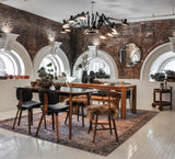 Contemporary Large Multi Head Crown Chandelier Adjustable Industrial Spider Ceiling Pendant Lamp