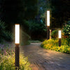 Contemporary LED Outdoor Bollard Light Waterproof Garden Pathway Pillar Lamp for Yard