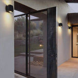 Contemporary Minimalist Exterior LED Wall Lamp Waterproof Sconce for Villa and Patio