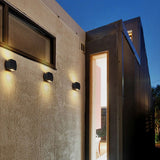 Contemporary Minimalist Exterior LED Wall Lamp Waterproof Sconce for Villa and Patio