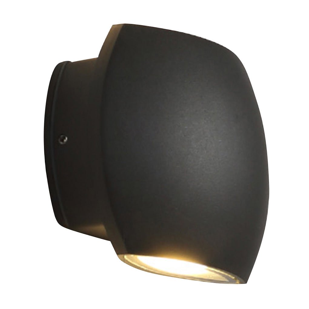 Contemporary Minimalist Exterior LED Wall Lamp Waterproof Sconce for Villa and Patio