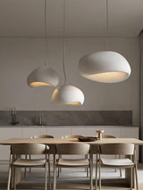 Contemporary Organic Cloud Pendant Light Spherical Ethereal Hanging Lamp