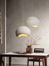Contemporary Organic Cloud Pendant Light Spherical Ethereal Hanging Lamp