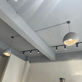 Contemporary Organic Cloud Pendant Light Spherical Ethereal Hanging Lamp