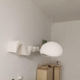 Contemporary Organic Cloud Pendant Light Spherical Ethereal Hanging Lamp