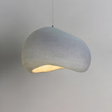 Contemporary Organic Cloud Pendant Light Spherical Ethereal Hanging Lamp