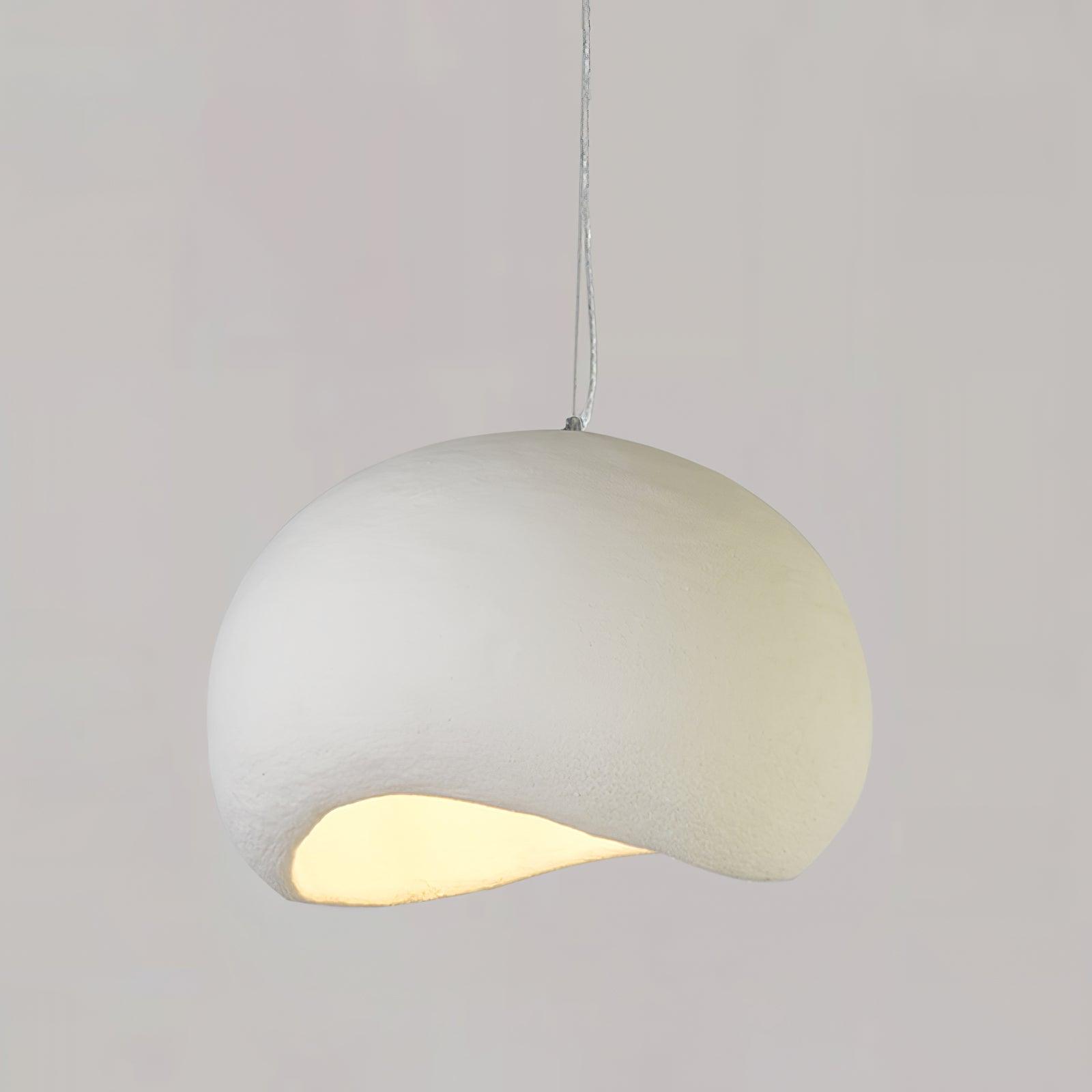 Contemporary Organic Cloud Pendant Light Spherical Ethereal Hanging Lamp