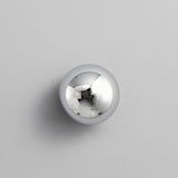 Contemporary Sphere Wall Lamp with Mirror Finish Glossy Gold LED Sconce for Home Interior