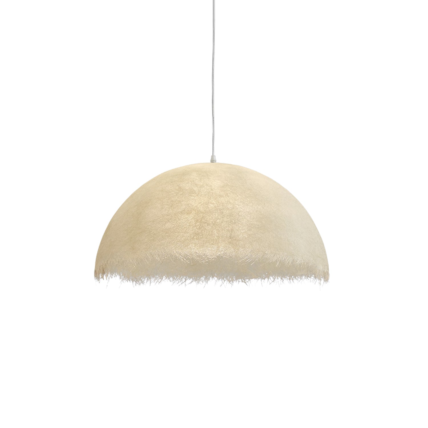 Contemporary White Textured Resin Pendant Light Artistic Hanging Ceiling Lamp