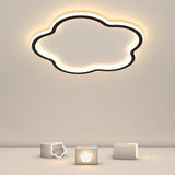 Modern Cloud Shaped LED Flush Mount Ceiling Light for Bedroom and Living Room 16 Inch