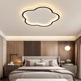Modern Cloud Shaped LED Flush Mount Ceiling Light for Bedroom and Living Room 16 Inch