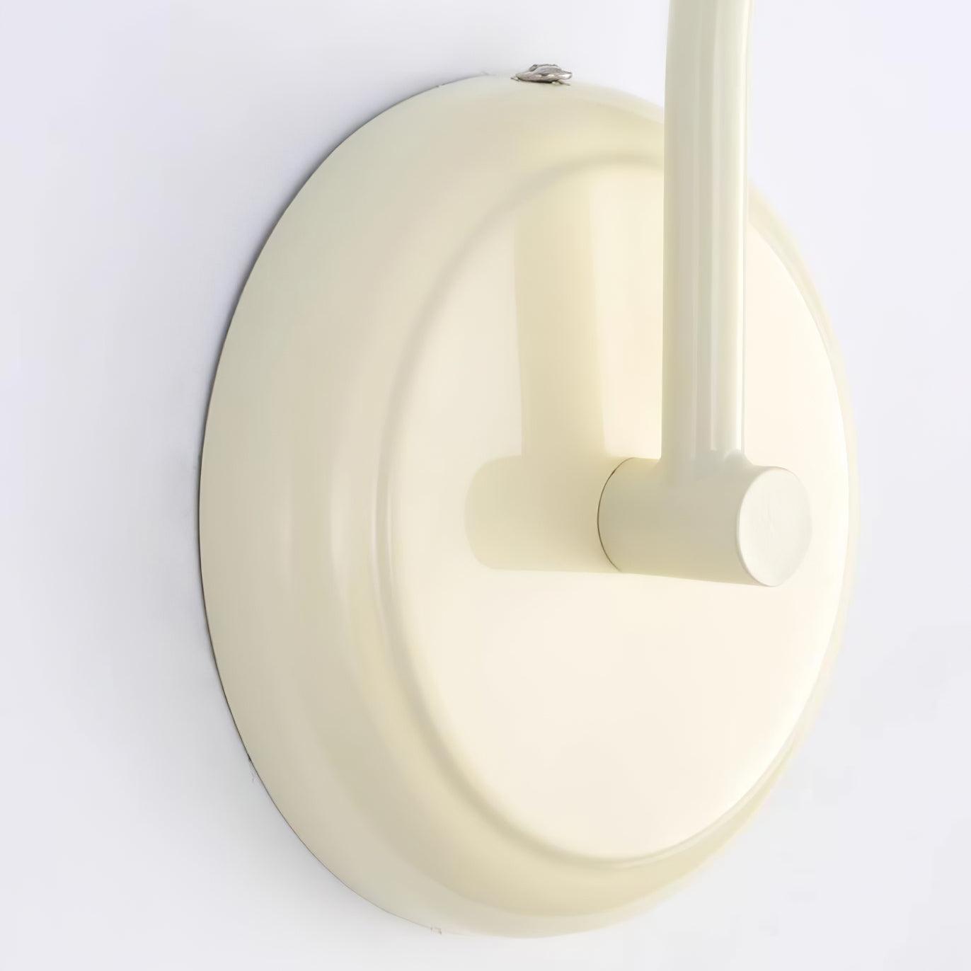 Creamy White Pumpkin Shape Resin Wall Sconce Interior Wall Mounted Light