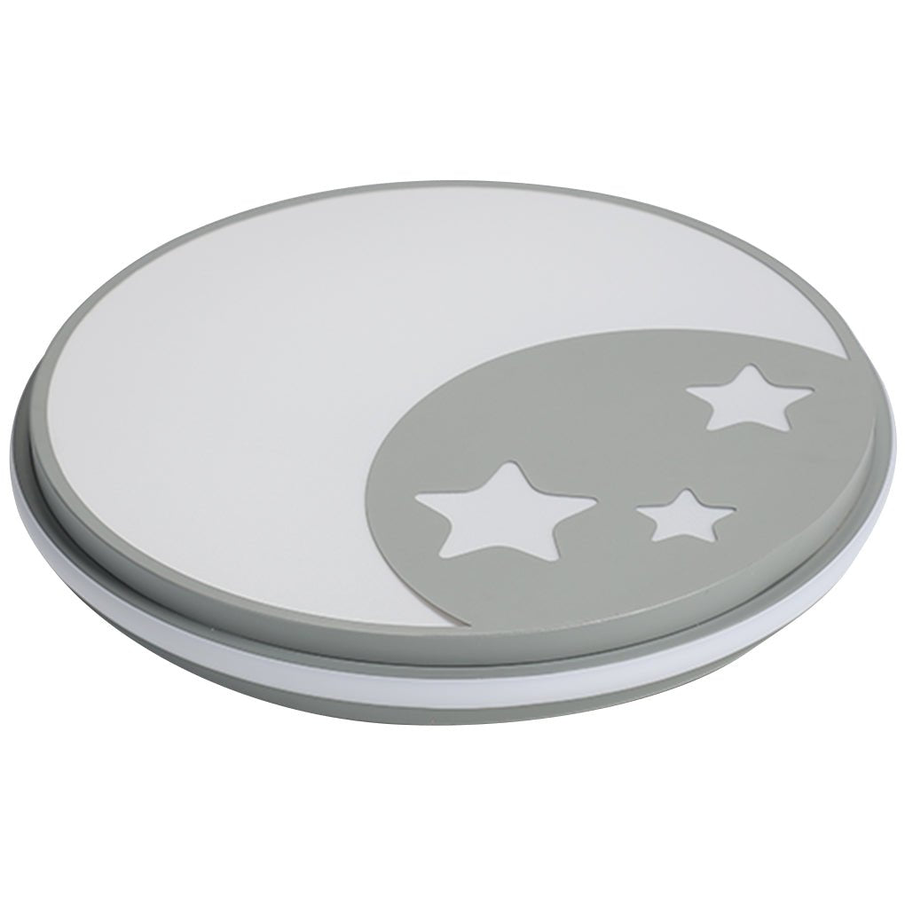 Modern Round Cartoon Pattern LED Ceiling Light for Kids Bedroom and Nursery