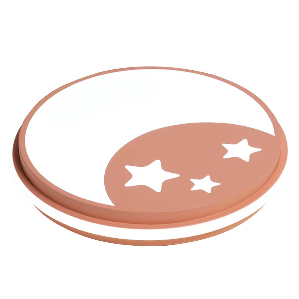 Modern Round Cartoon Pattern LED Ceiling Light for Kids Bedroom and Nursery