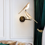 Creative Magpie Bird LED Wall Sconce Nordic Adjustable Dimmable Lighting for Bedroom